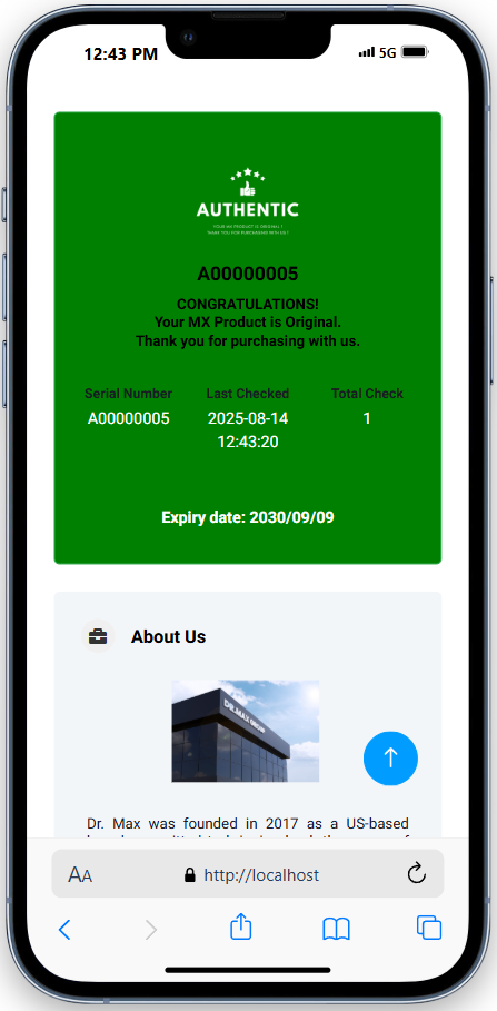 Recent alerts placeholder